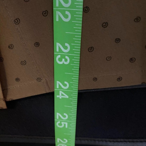 VTG‎ David Harkham Shirt Womens Sz 12 Brown Silk Vintage Hidden Button Blouse - Picture 8 of 8